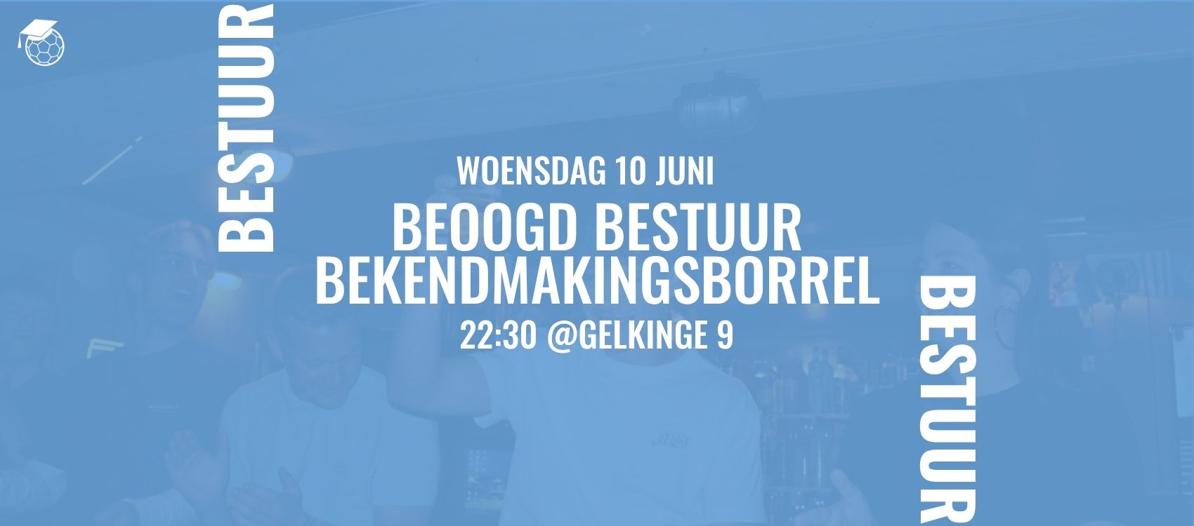 Beoogd bestuur bekendmakingsborrel
