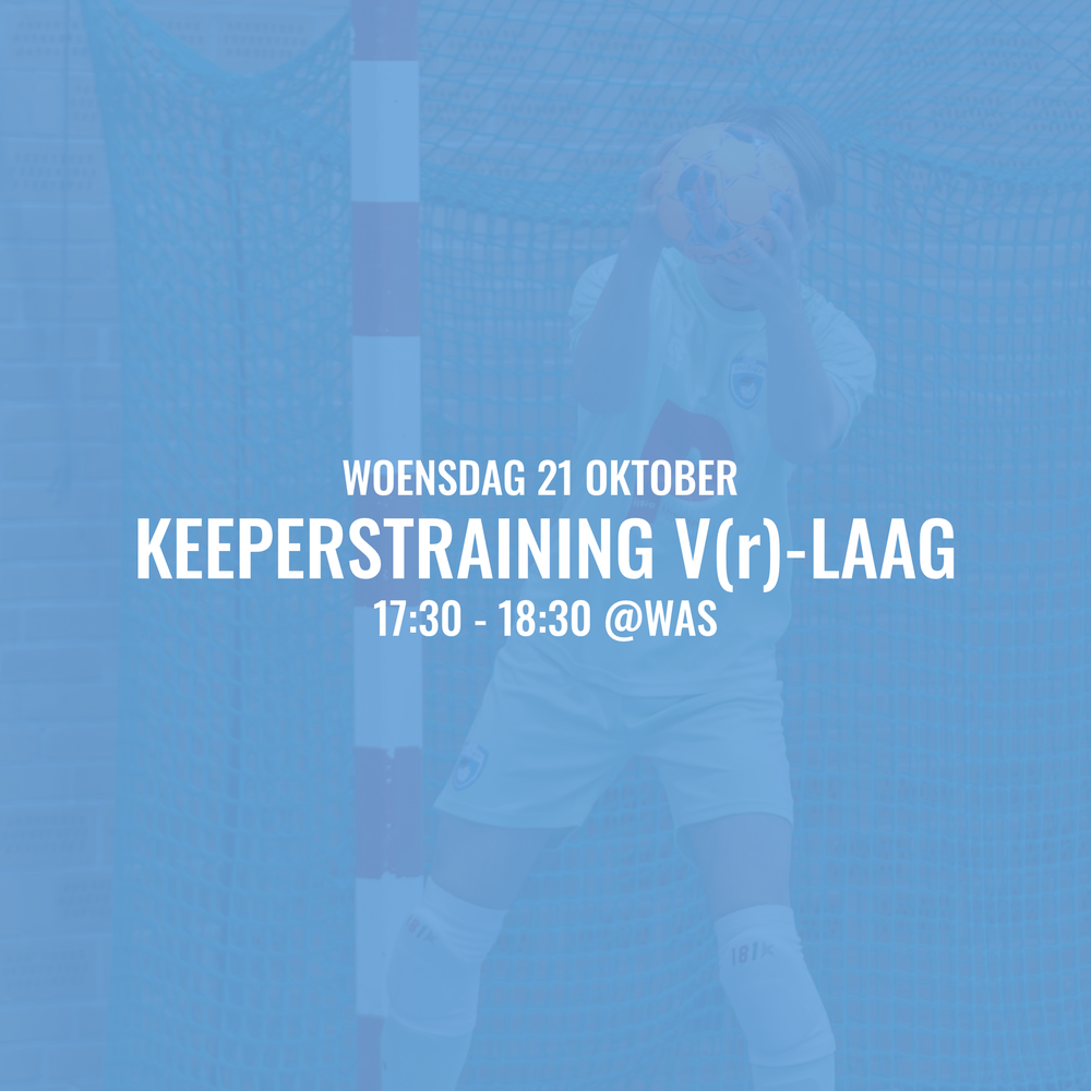 Keeperstraining V(r)-laag