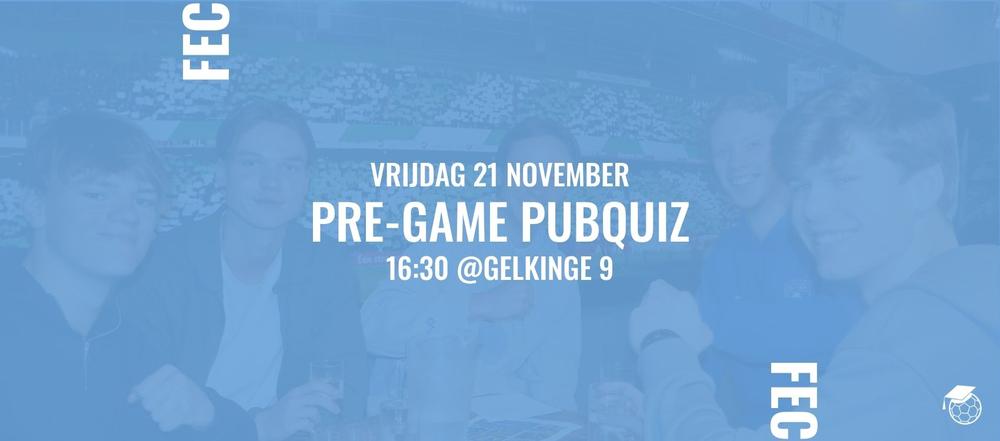 Pre-game Pubquiz