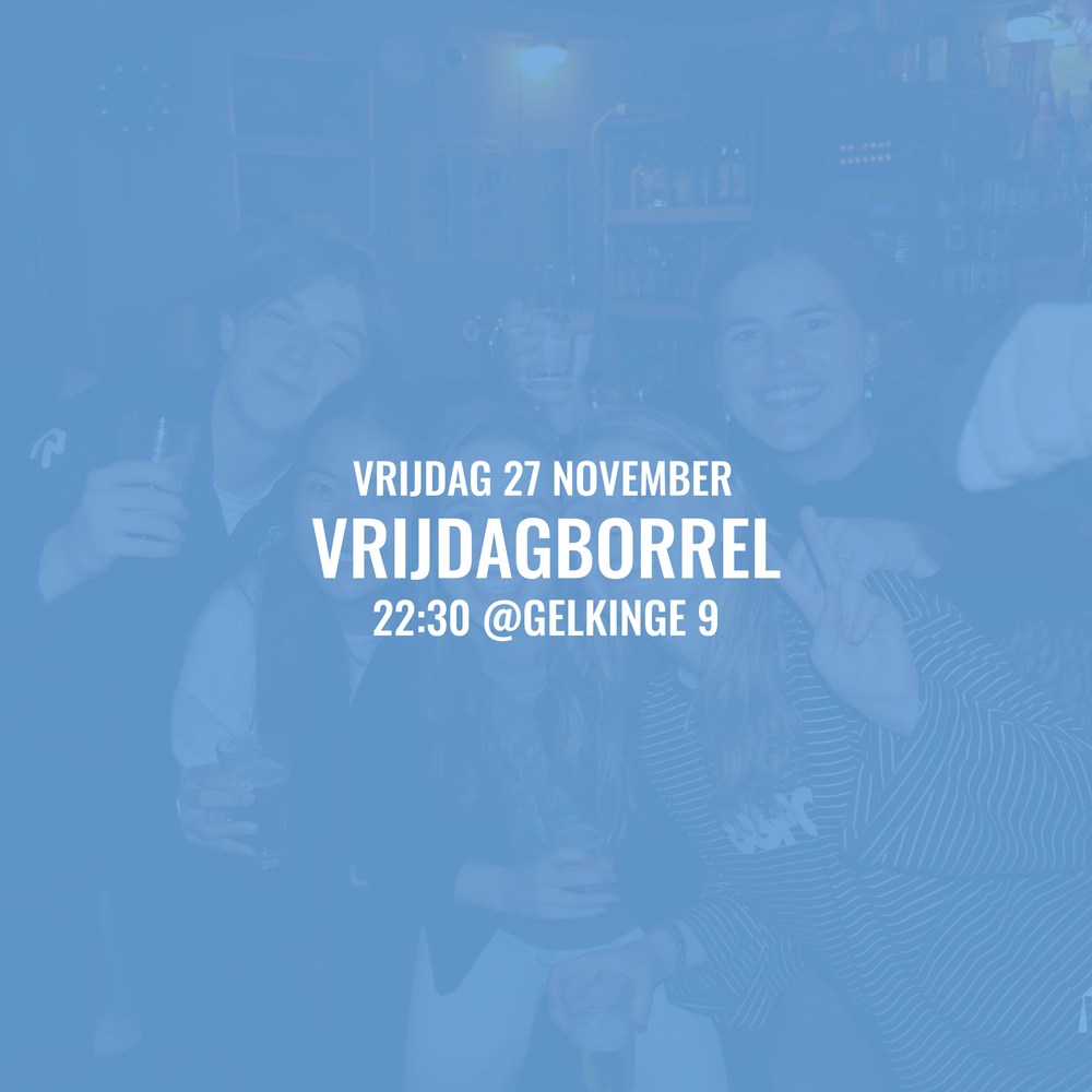 Vrijdagborrel