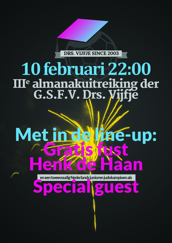 Almanak uitreiking 2016!
